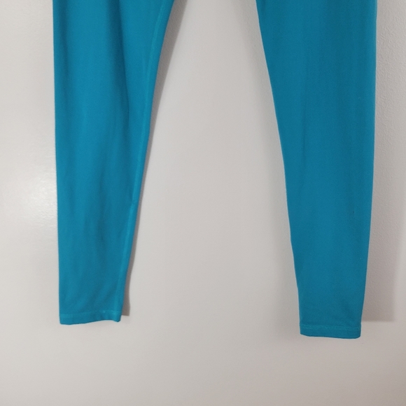 BUFFBUNNY COLLECTION Rosa teal high rise skinny leg active workout leggings - Picture 4 of 9